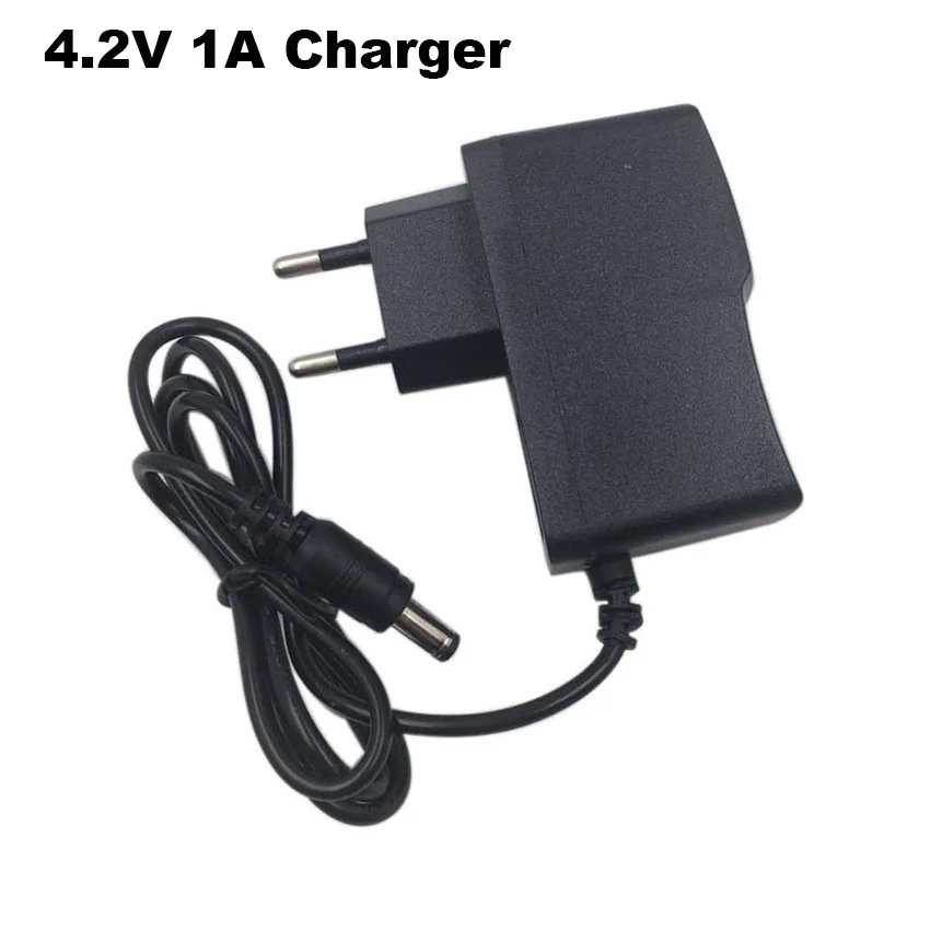 

4.2V 1A 1000MA 2A 2000MA Li-ion Wall Charger for 1S 3.6V 3.7V 3A 3000MA Electric Tool Lipo lithium 18650 Battery Charger