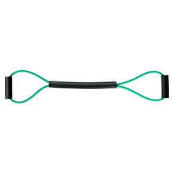 Enhanced Elastic Resistance Bands with Comfort Handles for Strength Training (Green 30 pounds)