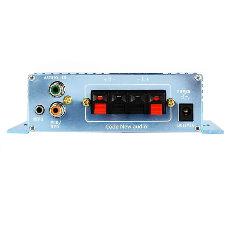 Tenghong 40W*2 오디오 앰프 TDA7056 2.0 채널 HIFI 스테레오 완성형 파워 앰프 DC12V 자동차 컴퓨터 스피커 DIY용