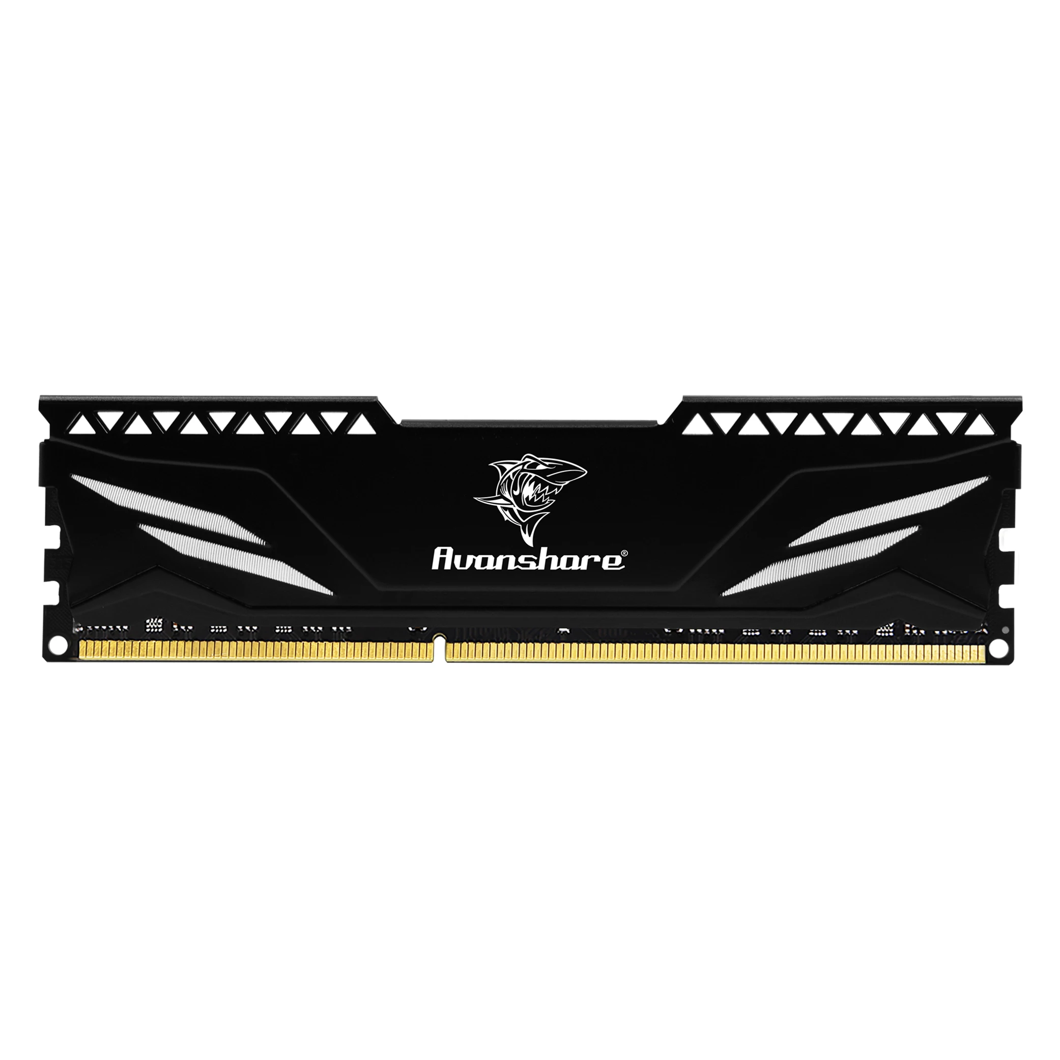 Avanshare 램 메모리, DDR3 8GB 4GB 1600MHz 1333Mhz PC3-10600 12800 DIMM 데스크탑 컴퓨터 240 핀, 1.5V NON ECC, 블랙 라디에이터 포함