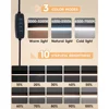 LED Desk Lamp with Clamp 10W Swing Arm Desk Lamp Eye-Caring Dimmable Desk Light with 10 Brightness Level, 3 Lighting Modes 4