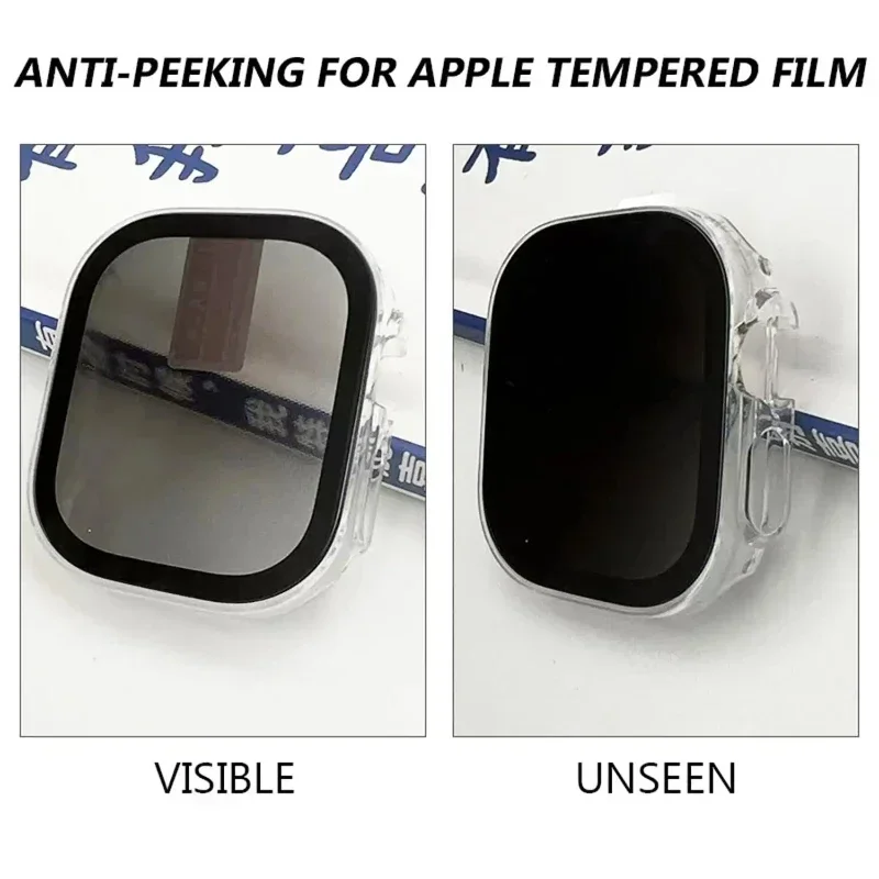 Enhanced Privacy Glass Case with Silicone Strap