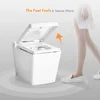 YYHC-110V/220V porcelain automatic bathroom sensor auto flush bidet wc intelligent 2