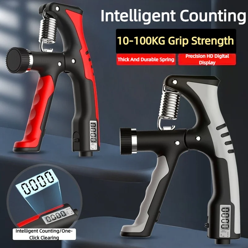 مُقبض يد إلكتروني ذكي لتمارين تقوية القبضة، قابل ل...