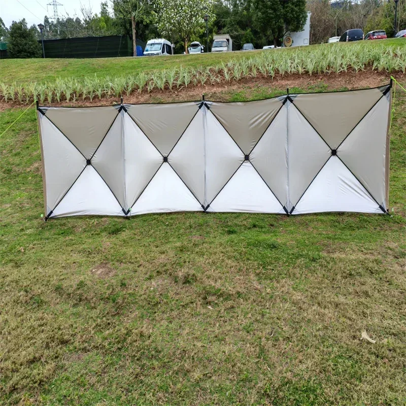 Folding Outdoor Camp Windscreen Shelter Gas Stove Burner Camping windshield screen Windbreak Wall Camping Windproof Shield