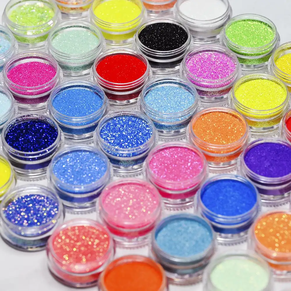 6Color/Set Neon Chrome Pigment Fluorescent Nail Glitter Mica Powder  Pearlescent Powder Epoxy Resin Eyeshadow Cosmetic Pigment - AliExpress