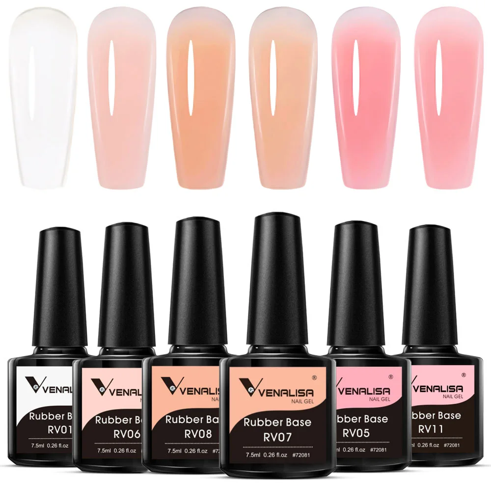 Venalisa HEMA-Free Autumn Collection Gel Nail Polish Kit - 6 Vibrant Fall Shades