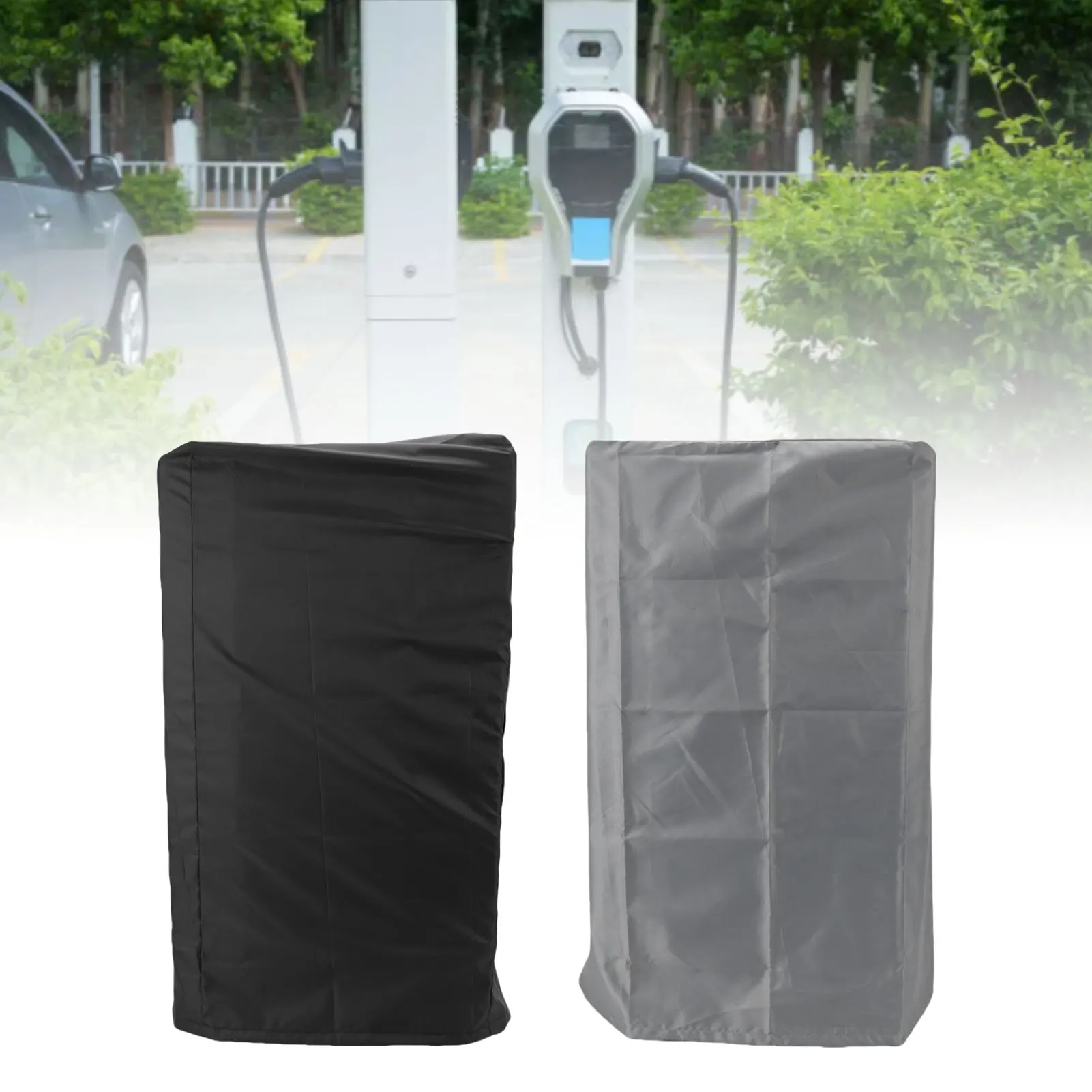 Durable Outdoor Electric Car Charger Cover - Weatherproof Oxford Fabric Protection Against Dust, Rain, and Snow