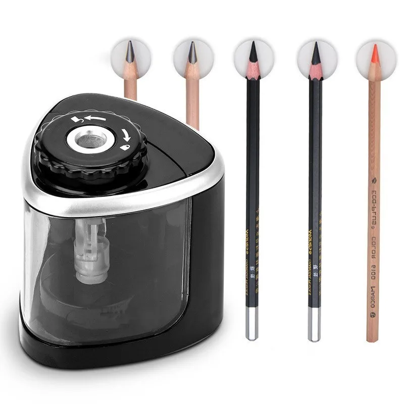 Electric Auto Pencil Sharpener Touch Switch Pencil Sharpener For 6 8mm