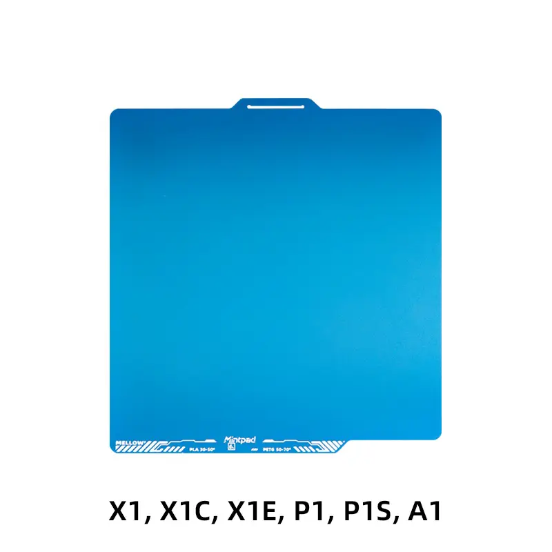 Mellow MintPad Cool Plate Build Surface for Bambu Lab X1 P1 A1 H2D — Dual-Sided Flexible Low-Temp Adhesion Print Bed image 7