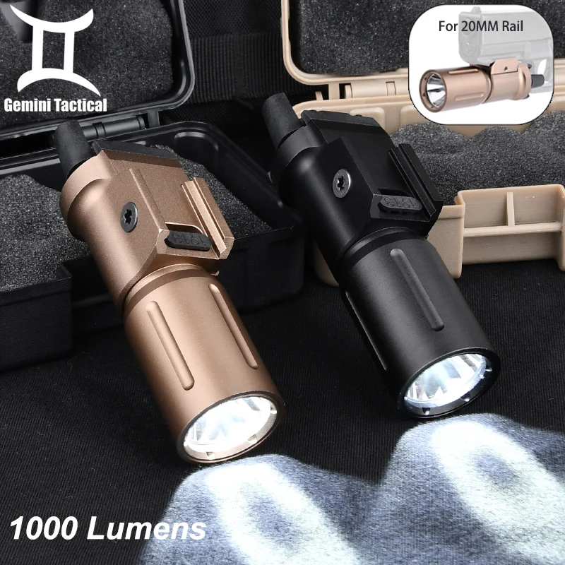 

Tactical Wadsn PL350-PLHv2 Weapon Scout Light PL350 Pistol Light Hunting PLHv2 Spotlight 1000 Lumens High Power Weapon Lights