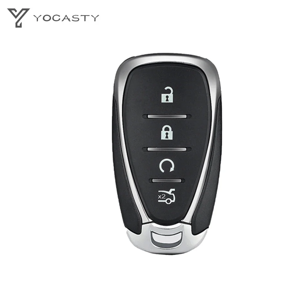 Car Key Shell Case YOCASTY Smart Key Shell Case For Chevrolet Chevy Camaro Cruze Malibu Equinox Onix Spark Replacement 2/3/4/5 Buttons