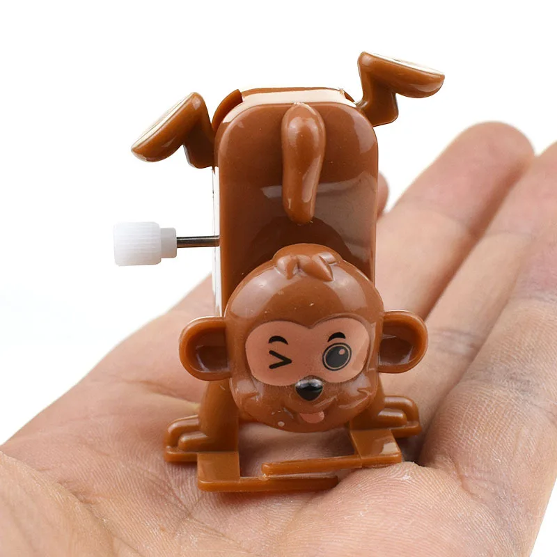 

3Pcs Funny Toys Kids Wind Up Walking Monkey Clockwork Upside Down Monkey Toys Kids Classic Clockwork Toys For Children Boys Gift