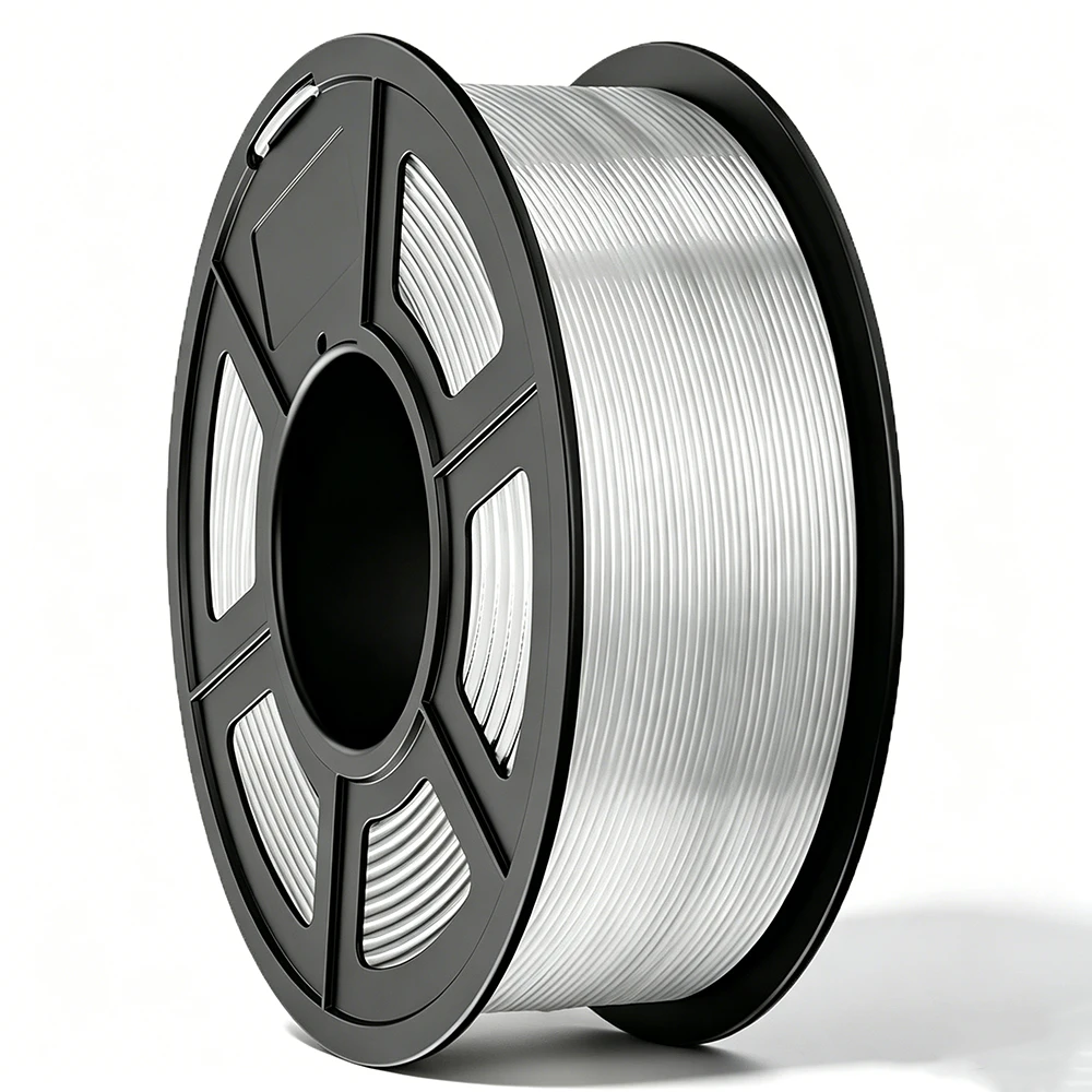 250g 500g 1kg PLA 블랙 필라멘트 1.75mm 3D 프린터 필라멘트 PLA 화이트 PLA 실버 3D 프린팅 필라멘트 PLA 투명 250gx4