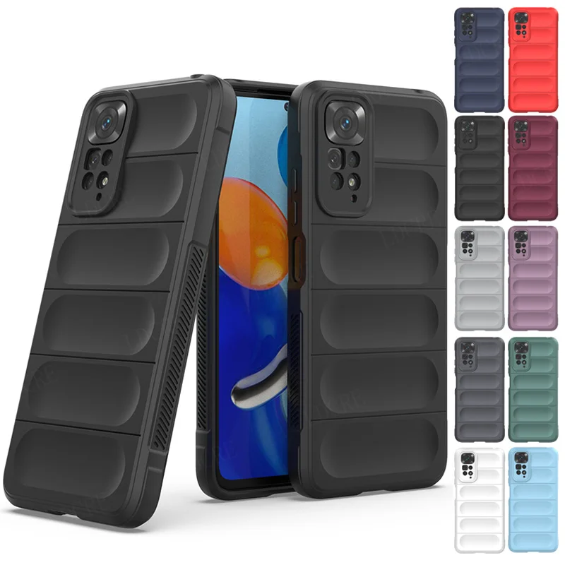 Per Xiaomi Redmi Note 11S Custodia Cover Per Redmi Note 11 Pro Plus 11S Capas Nuovo Paraurti Soft Tpu Per Fundas Redmi Note 11S Cover