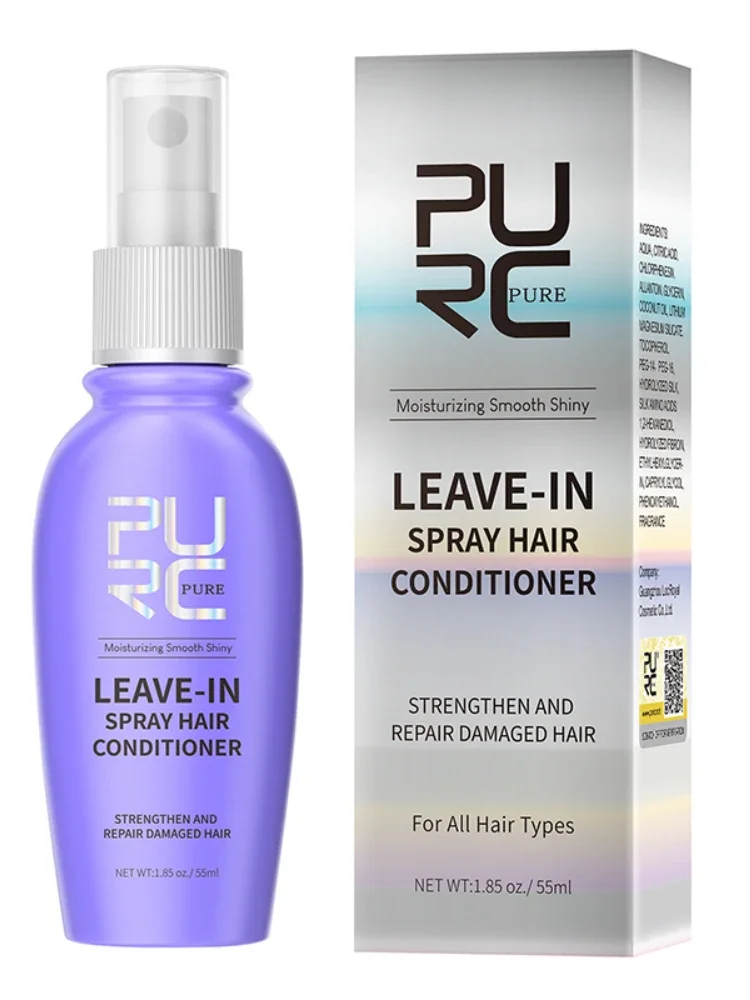 Leave-In Spray Hair Conditioner Hair Treatment Spray Repair Dry Damaged Eliminates Frizz Straightening Fluffy Care hair protection spray,hair conditioner