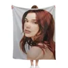 Singer D-Dua Lipas Summer Blanket Thin Blanket for Couch Sofa Warmth Bed Artificial Flannel Blankets Comfortable 4