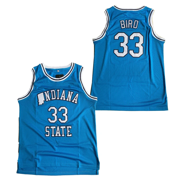 Basketball jerseys high school VALLEY 33 BIRD jersey Sewing embroidery Outdoor sportswear Blue Black yellow