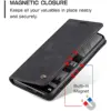 Leather Wallet Flip Folio Phone Case For Xiaomi 12 Lite Card Cash Holder Magnetic Closure for Mi 12T Pro 12 12X 12S Funda Cover 4