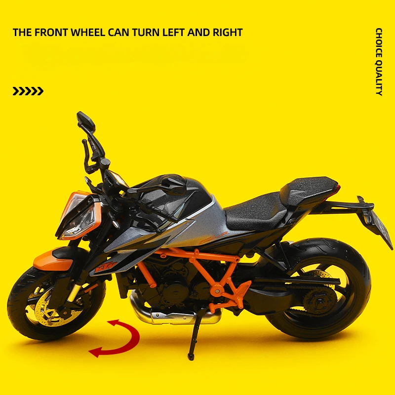 1:12 KTM 1290 Super DUKE R Alloy Sports Motorcycle Model Diecasts Metal Street Racing Motorcycle Model Simulation Kids Toys Gift 2