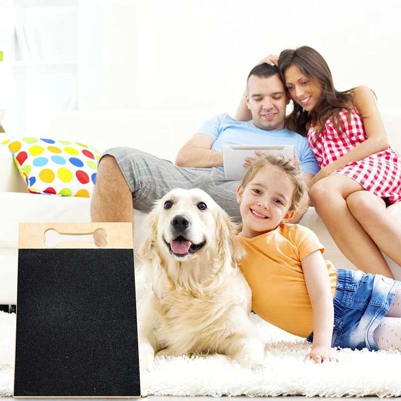 

Деревянная полировальная доска для собак, Интерактивная игрушка для питомцев с царапинами, для полировки ногтей