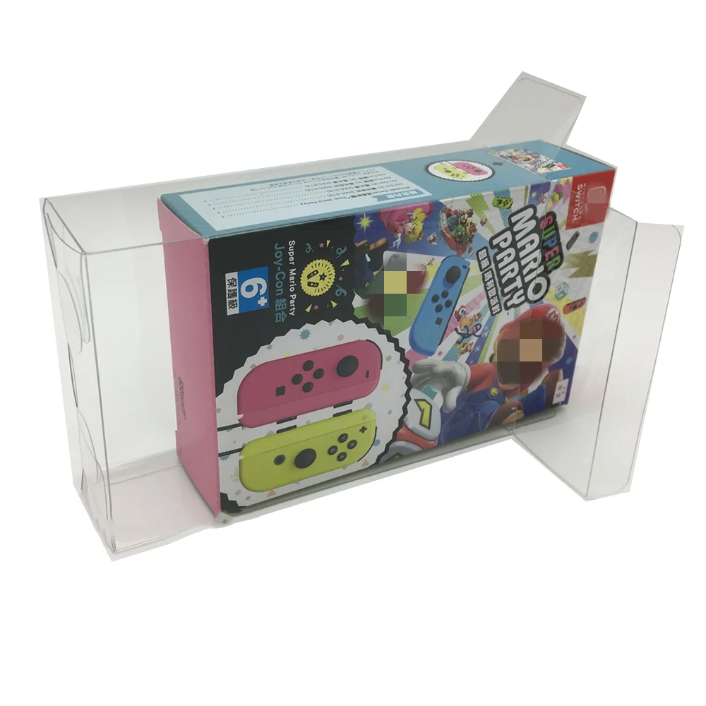 Scatola Di Visualizzazione Della Collezione Per Nintendo Switch/Ns/Super Mario Party Game Storage Scatole Trasparenti Custodia Trasparente Per Raccolt