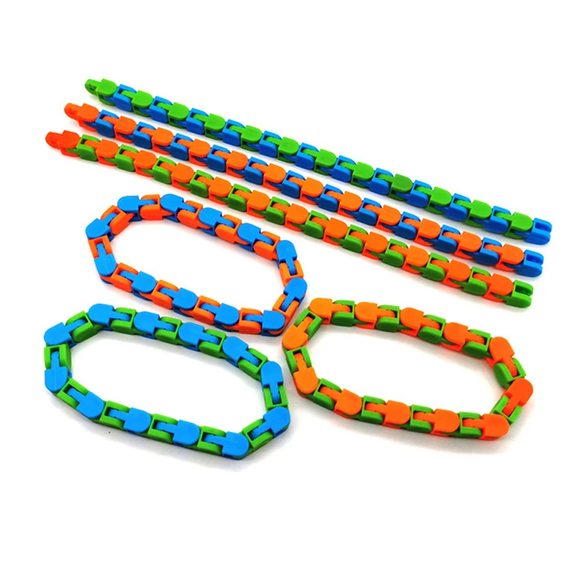 

Anti Stress Funny Fidget Chain For Kids Adult Bracelet Puzzle / Educational Toy