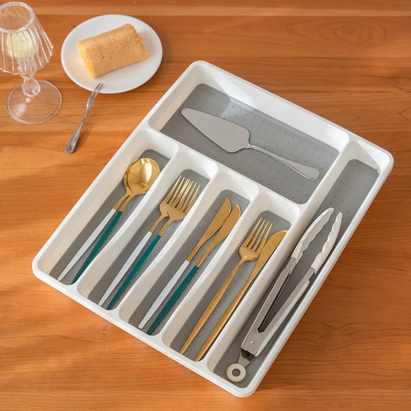 KitchenTablewareDrawerStorageBoxPartitionCutleryHolderKnife