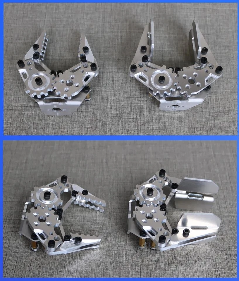 Gripper Manipulator Claw Clamp Robotic Arm For Arduino DIY Kit Double-ended Robot with MG996 Mechanical Gripper Metal Bracket