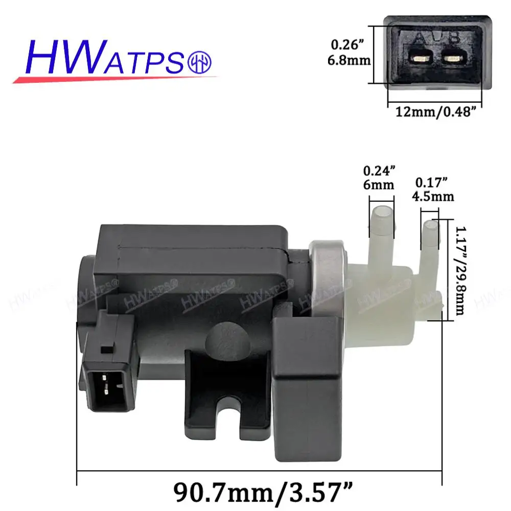 55575611 Turbocharge Boost Converter Solenoid Valve 55573362 55579900 For Vauxhall Astra H J 1.3 / Opel Cascada Insignia A 2.0