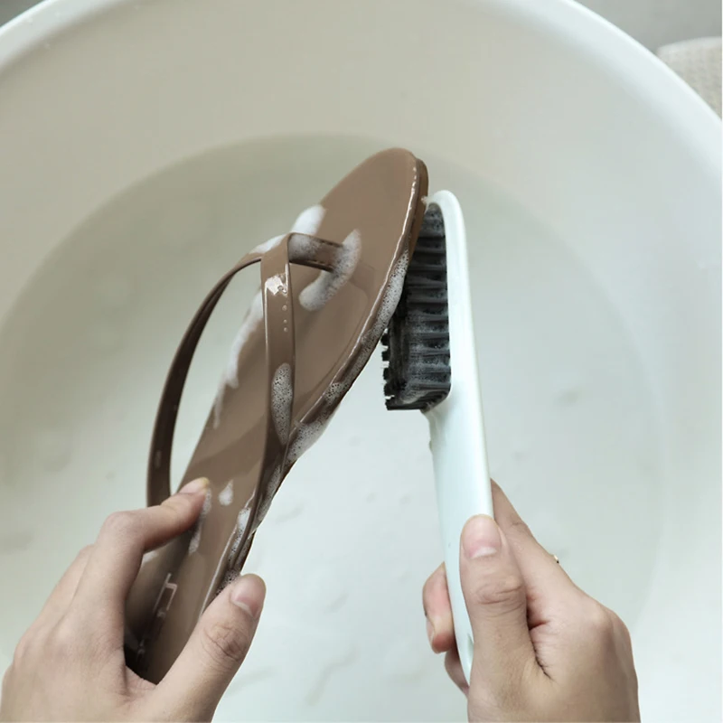 Shoe Cleaner Shoe Brush Long-handled Shoe Brush Clothes Cleaning Home White Shoes Sneakers Boot Cleaner