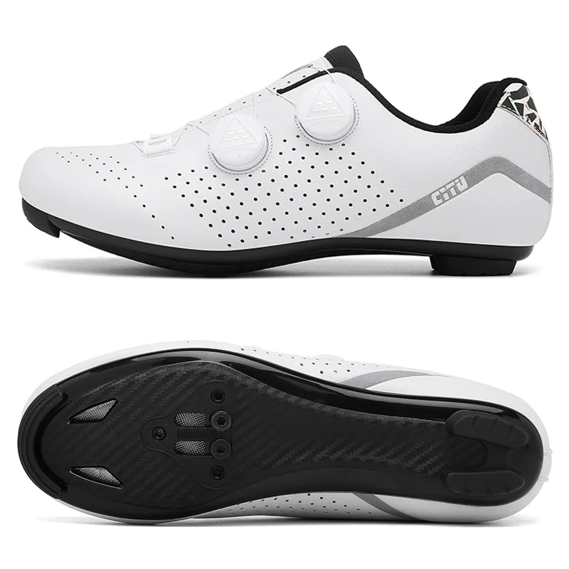 Cycling Shoes MTB Men Sports Road Bike Racing Speed Trail Mountain Bicycle Footwear SPD SL Cleats