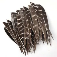 36pcs 4inch and 5inch Arrow Feather Turkey Feather Arrow Vanes For Arrow DIY Fletching Feather Arrow Accessory RW 2