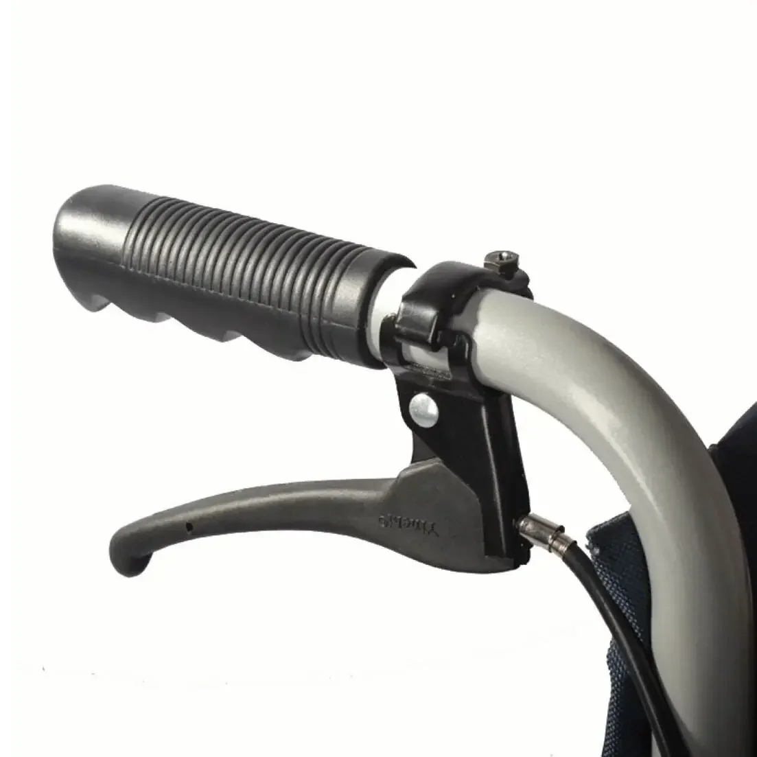 Manual Wheelchair with Mag rear wheel High Carbon Steel Folding Lightweight Parking Brake with Foot Pedal