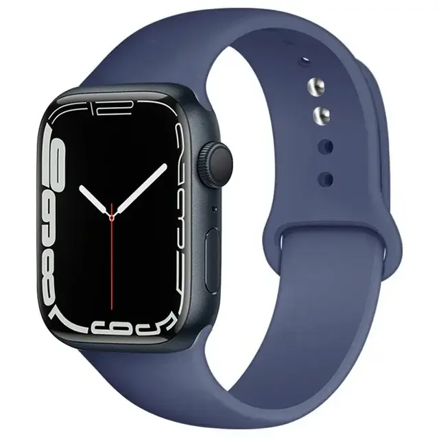 Silicone Band For Apple Watch strap 46mm 44mm 45mm 40mm 41mm 42-38mm 49mm sport bracelet iwatch series 11 10 9 8 7 6 5 SE Ultra3 - Image 54
