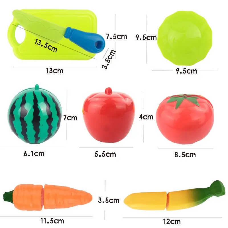 Cutting Fruits Vegetables Play Kids Kitchen DIY Cake Toy Cutting Fruit Vegetable Food Pretend Playset Kids Educational Toys kitchen toys pretend kitchen toys pretend food toys