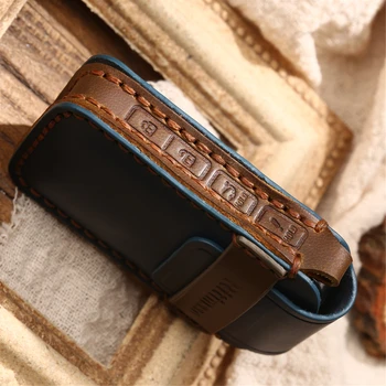 Caso della copertura chiave dell'automobile di cuoio di alta qualità per Mazda 3 Alexa CX-30 CX30 CX5 CX 5 CX-5 CX8 CX9 CX4 2019 2020 accessori Auto - Caso della copertura chiave dell automobile di cuoio di alta qualit per Mazda 3 Alexa