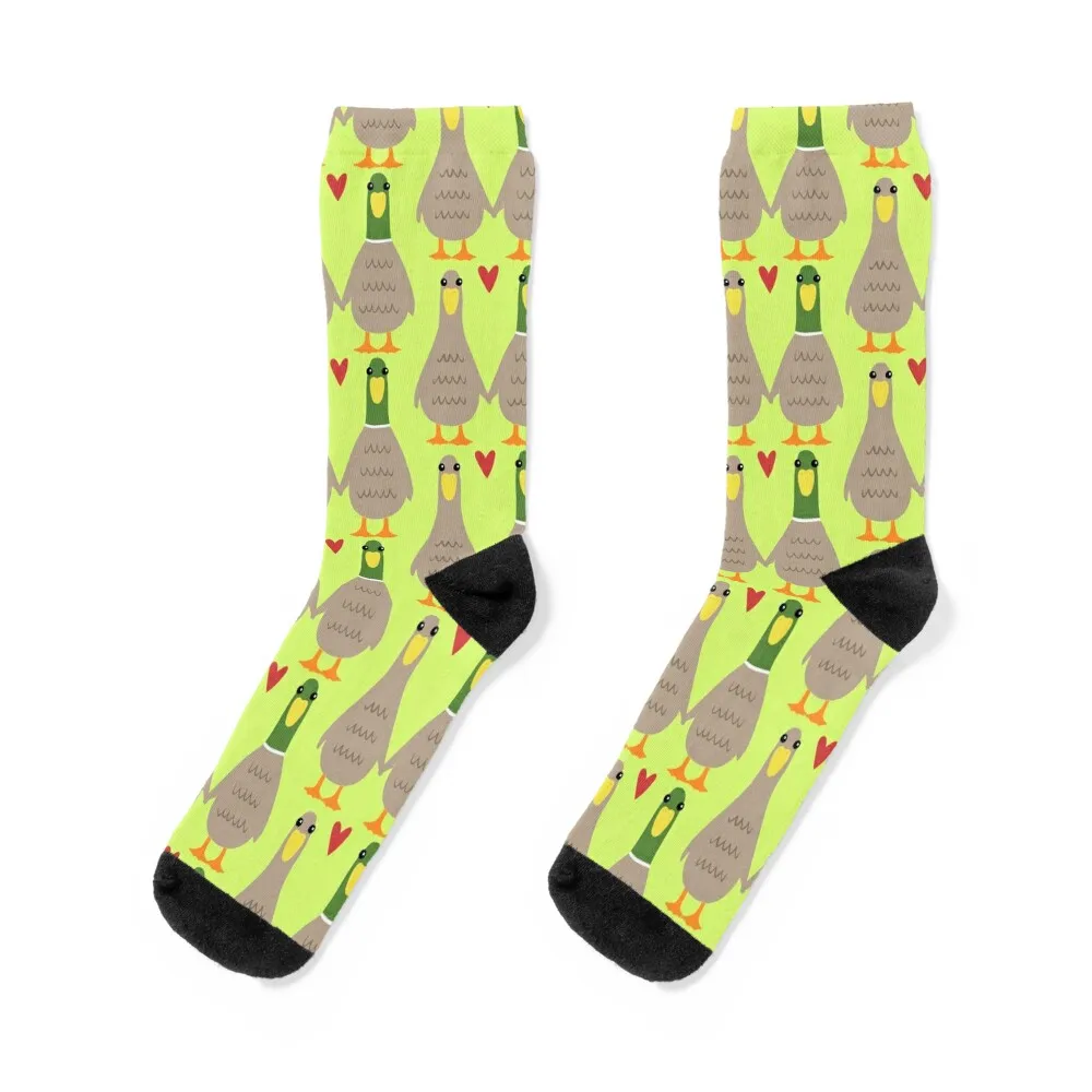 

Love Ducks Socks valentine gift ideas Stockings compression Mens Socks Women's