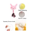 Dog Cotton Rope Pet Dog Molar Rope Pet Dogs Durable Bite Resistant Rope Chew Toys Pets Teeth Cleaning Supplies For Small Meduim 3
