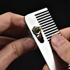 Stainless Steel Comb Portable Hair Comb Mini Comb Beard Comb Men's Beard Comb Styling Comb 4