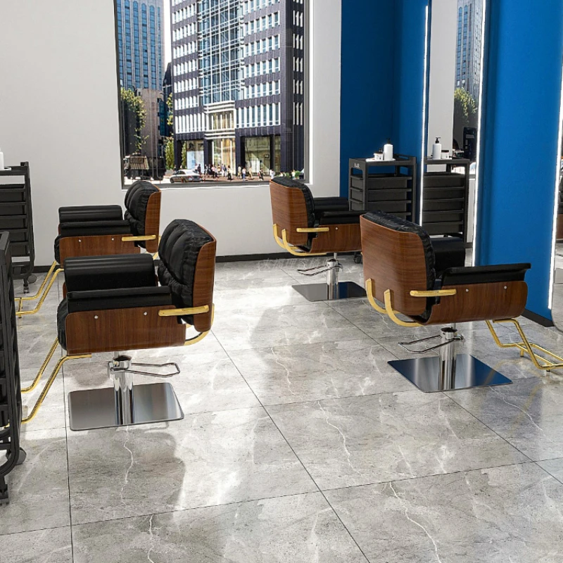 

Высокий парикмахерский стул для лица, кресло для макияжа, офисное кресло, стул для татуировки ресниц, оборудование для волос WN50BC
