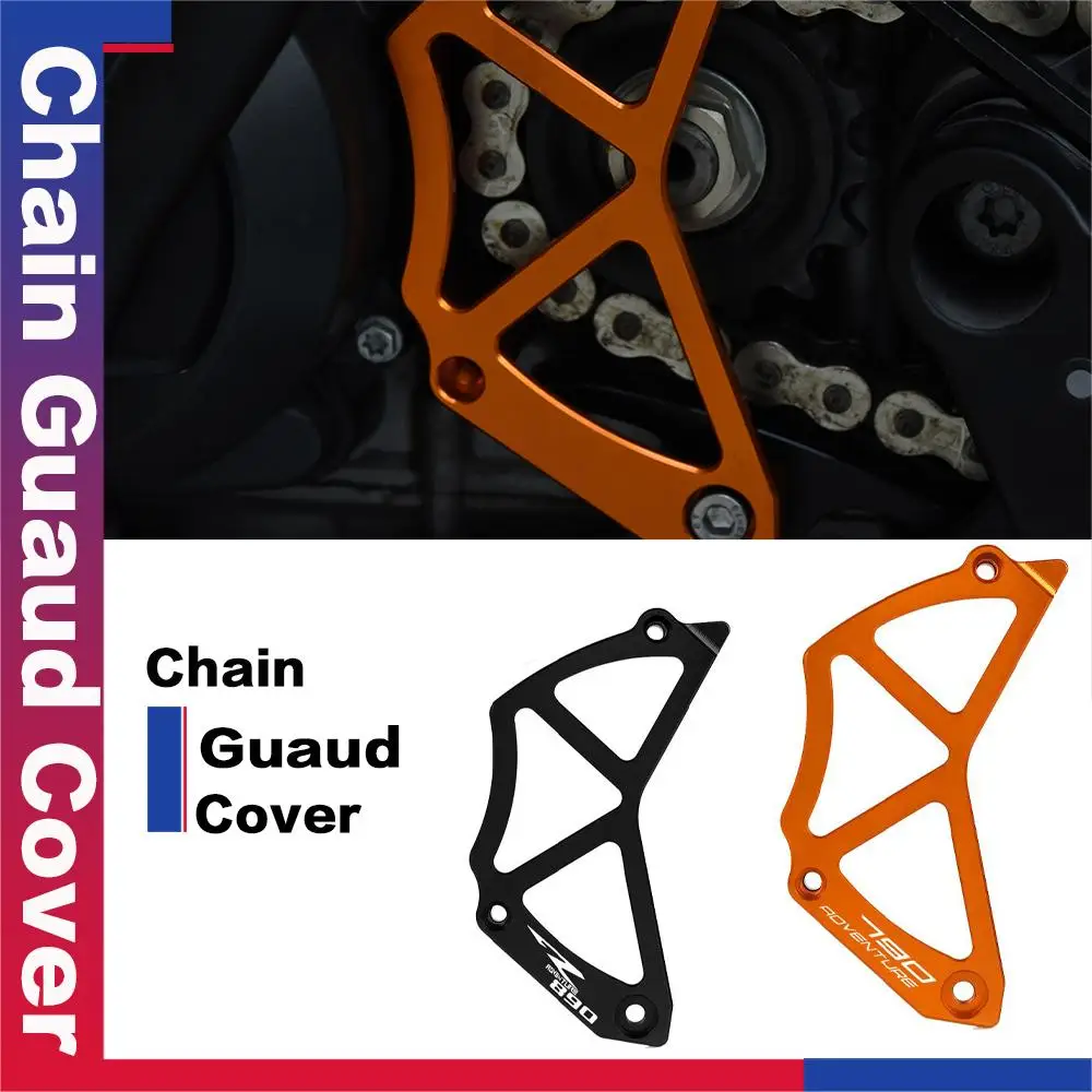 

New Motorcycle Front Sprocket Cover Protector Chain Guaud Cover For 790 Adventure R/S 890ADVENTURE 2019-2023 790 Duke 890Duke