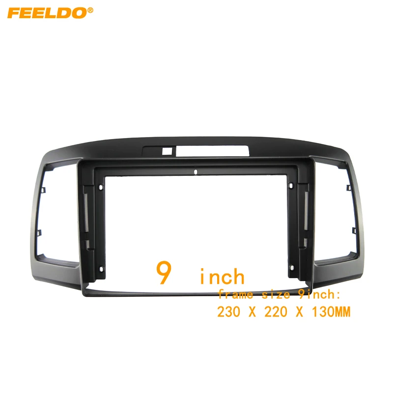 

Автомобильная аудиопанель FEELDO 2Din, лицевая панель, рамка для Toyota Allion Premio, большой экран 9 дюймов, радио, стерео панель, крепление для приборной панели