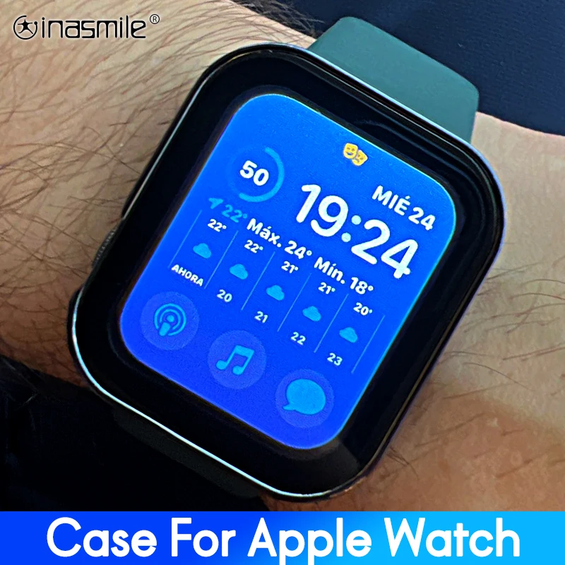 2IN1CaseTemperedGlassWaterproofforapplewatch8741mm45mm49