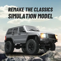 JJRC C8809 C8801 1:18 RC Cars 2.4G Remote Control LED Light Full Scale Wrangler Climbing Car Jeep Model Car Boys Children Toys 2