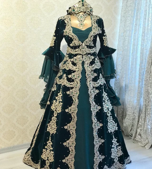 Arabic Caftan Turque Traditional Algerian Caftan Takchita Women