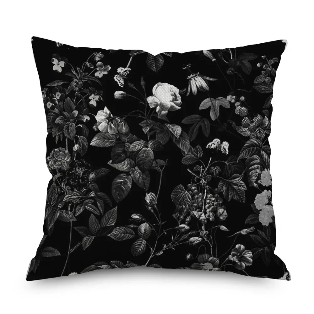 Funda De Almohada Voga Rosa Floral Europea Vianney