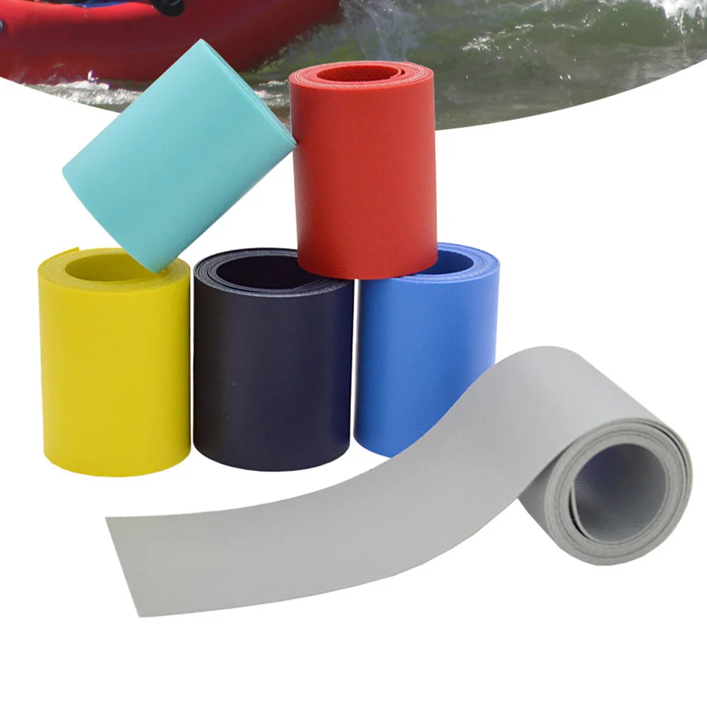 Kit réparation PVC pour bateau gonflable - 100x5cm patch étanche pour kayak et jouets aquatiques