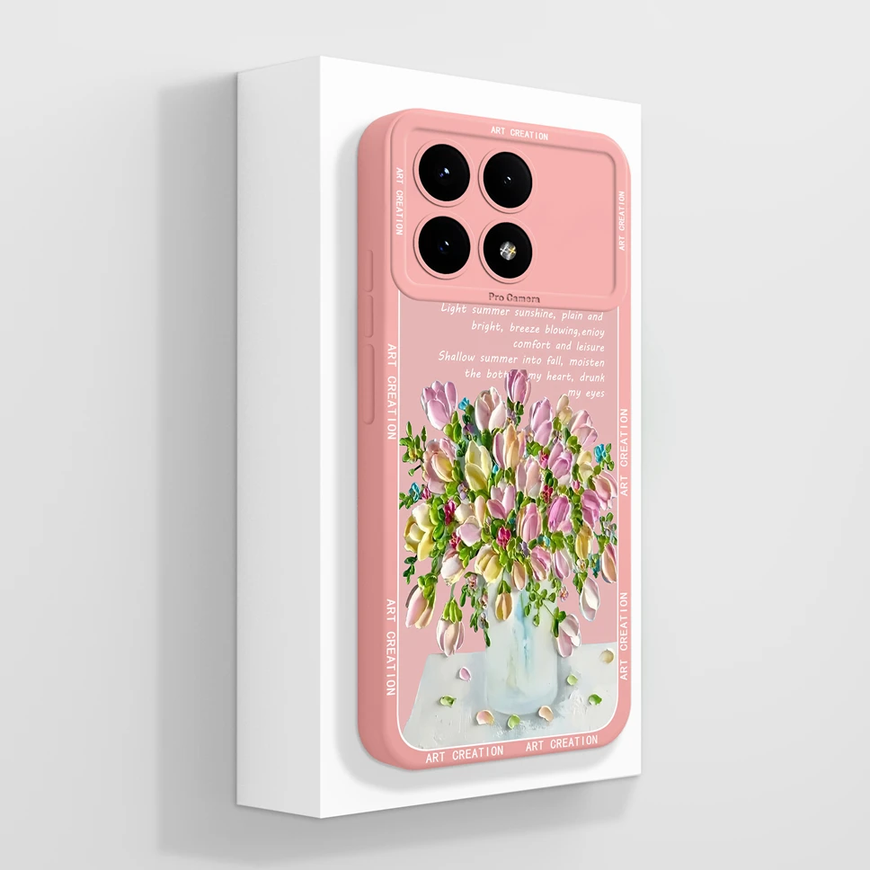 Pretty Pattern Painted Anti-Drop Protective Back Cover Case