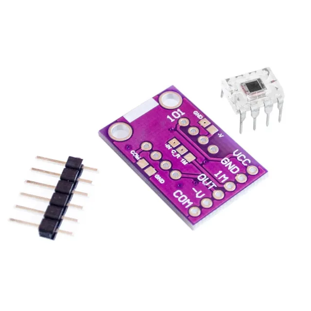 OPT101 Light Analog Light Intensity Sensor Module Single Chip Photoelectric Diode 14KHz  1
